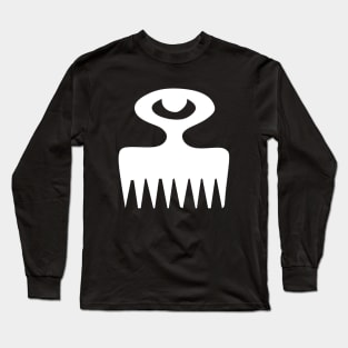 Duafe adinkra Long Sleeve T-Shirt